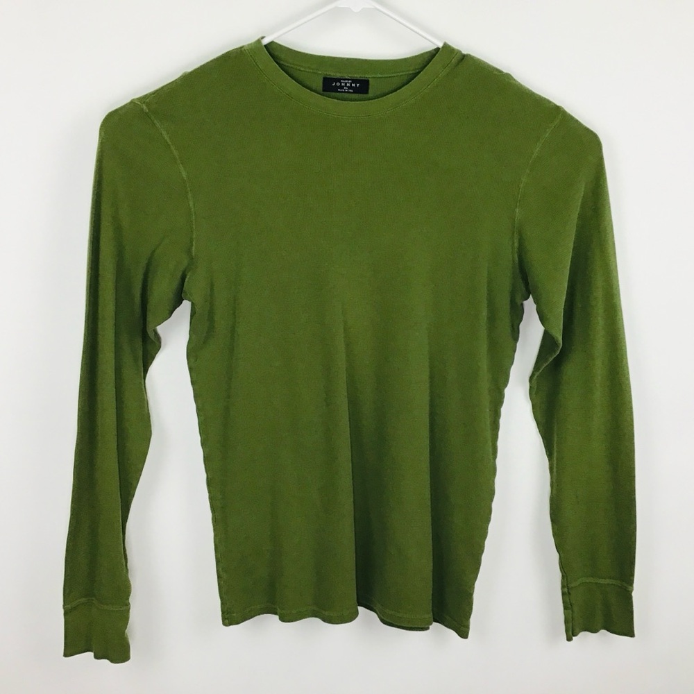 Made By Johnny womens made in USA long sleeve pullover top XL